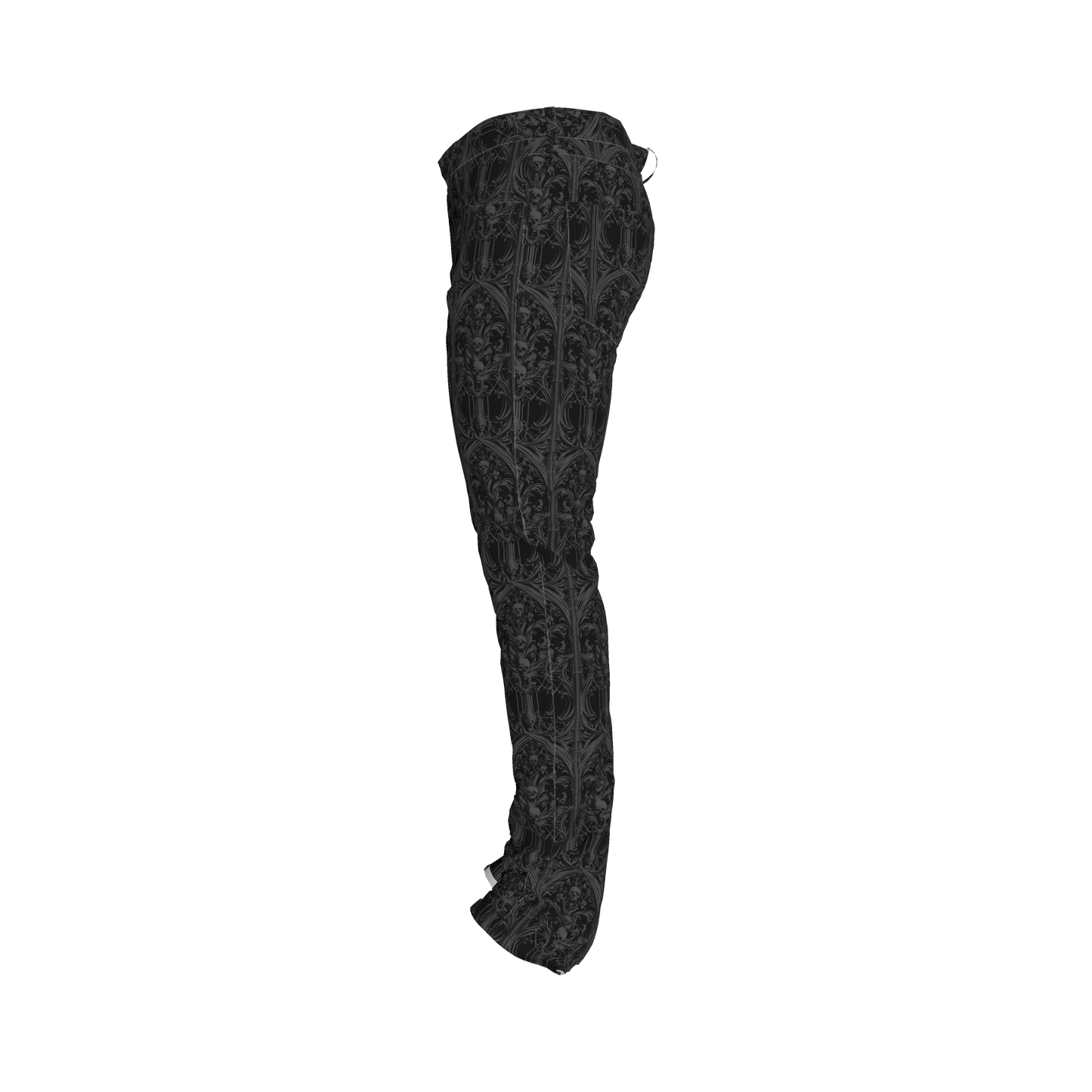 Skull Castle Skinny Jeans