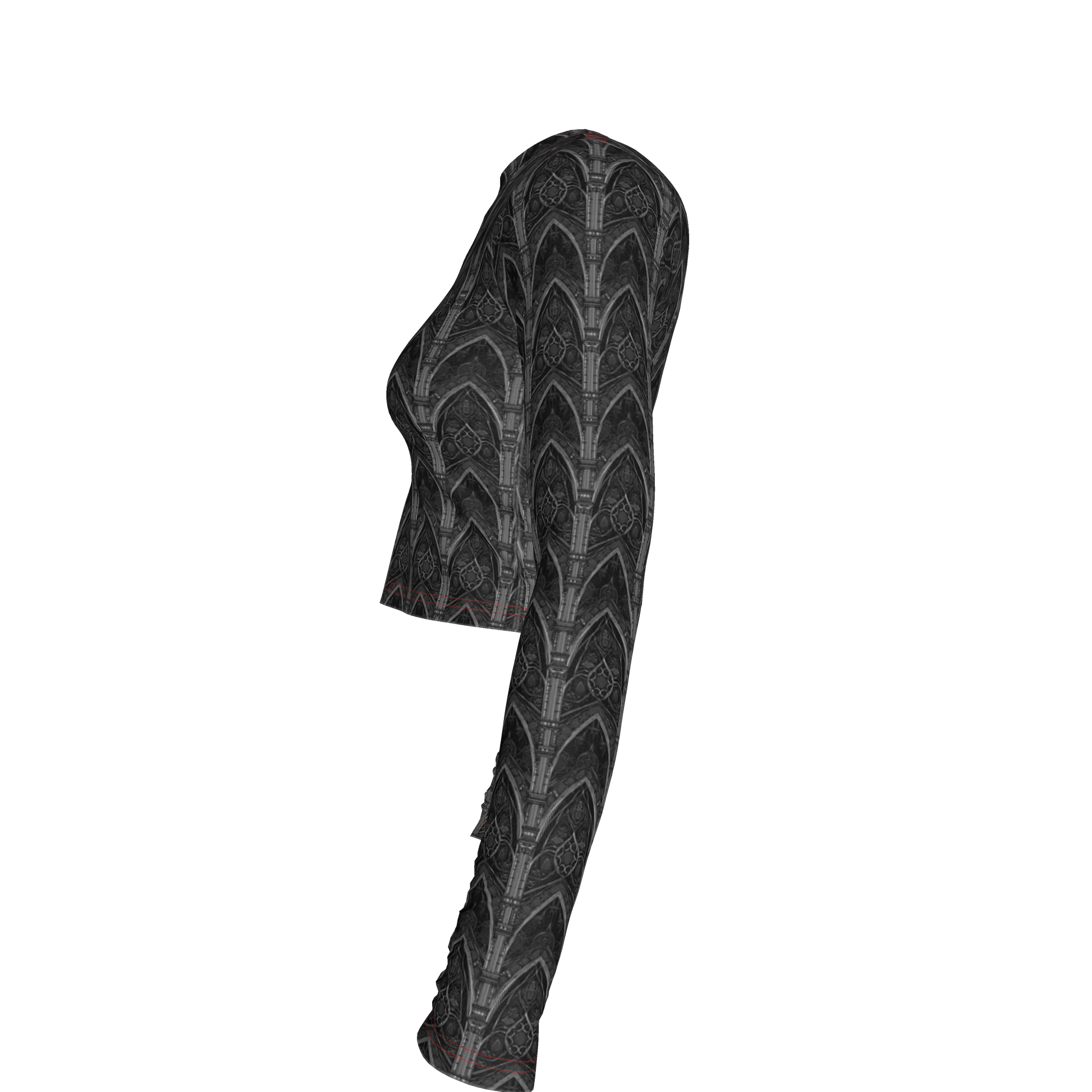 Long Sleeve Cathedral Top