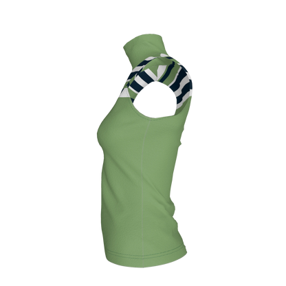 Sleeveless Turtleneck 