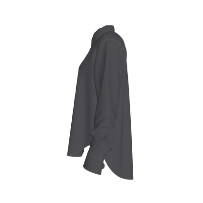 L'EGNA RISING SPARROW'S SHADOW Oversized Button-Up