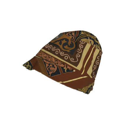 Printed Heavy Stretch Cotton Twill Bucket Hat