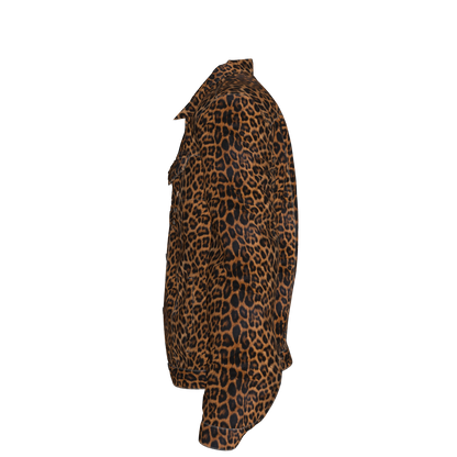 L'EGNA RISING 'LEOPARD' Jean Jacket