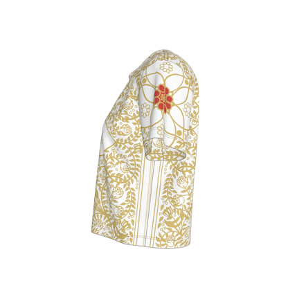 Star Flower Boxy Women’s Shirt