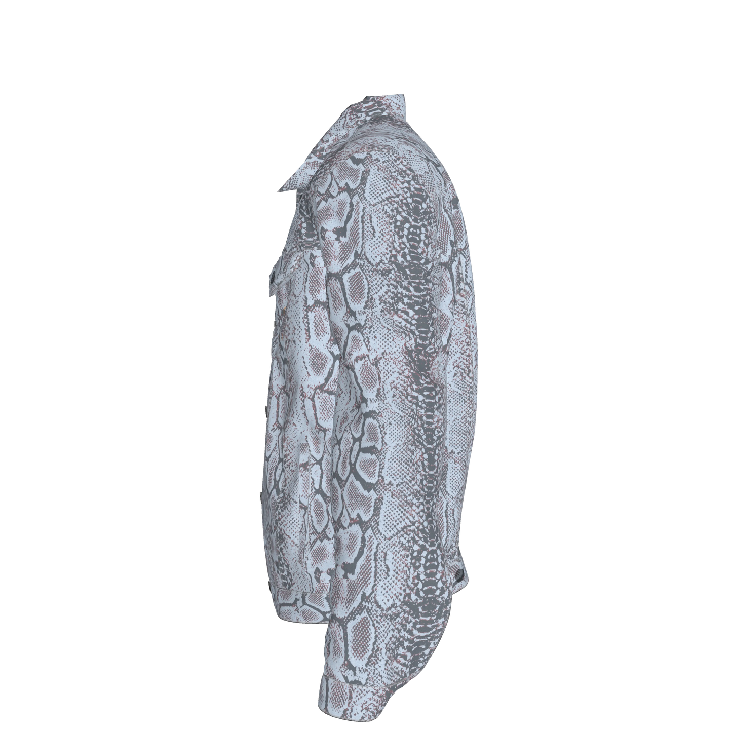 L'EGNA RISING 'SNAKESKIN' Jean Jacket