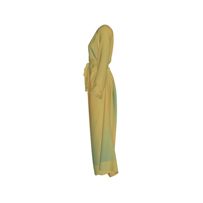 L'EGNA RISING Abaya Dress (ASYMMETRIC LIGHT AUTUMN BLEND)