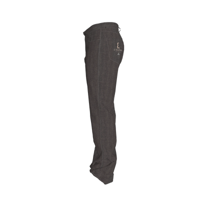 L'EGNA RISING (DARK GRAY) FLARE JEANS