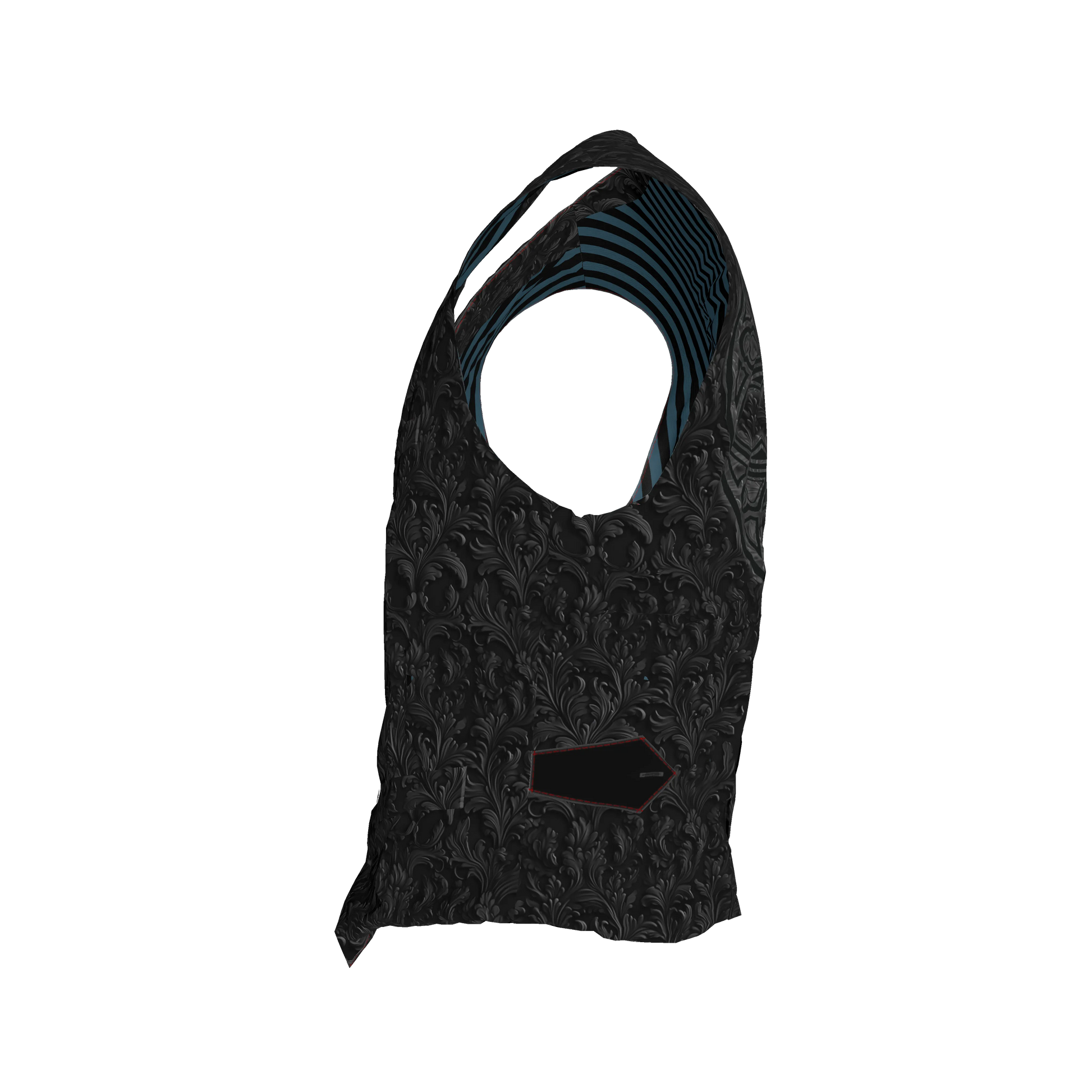 Gothic Vest With Stained Glass