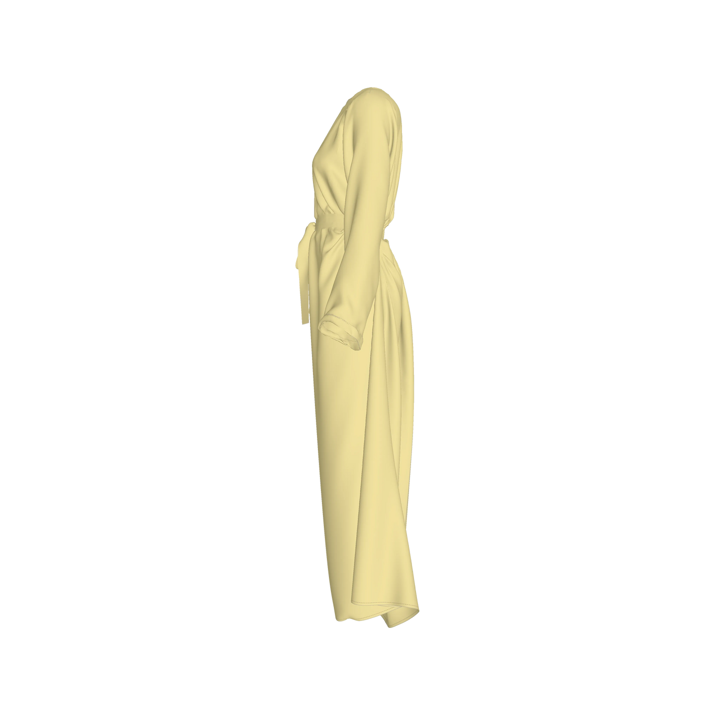 L'EGNA RISING Abaya Dress (CREAM)