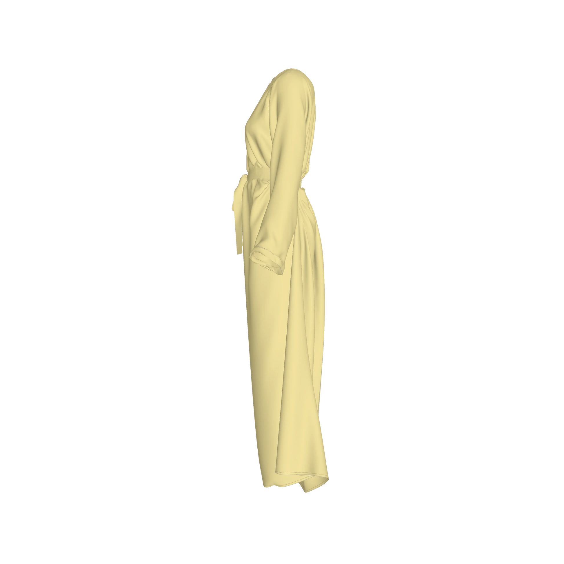 L'EGNA RISING Abaya Dress (CREAM)