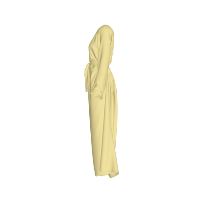 L'EGNA RISING Abaya Dress (CREAM)