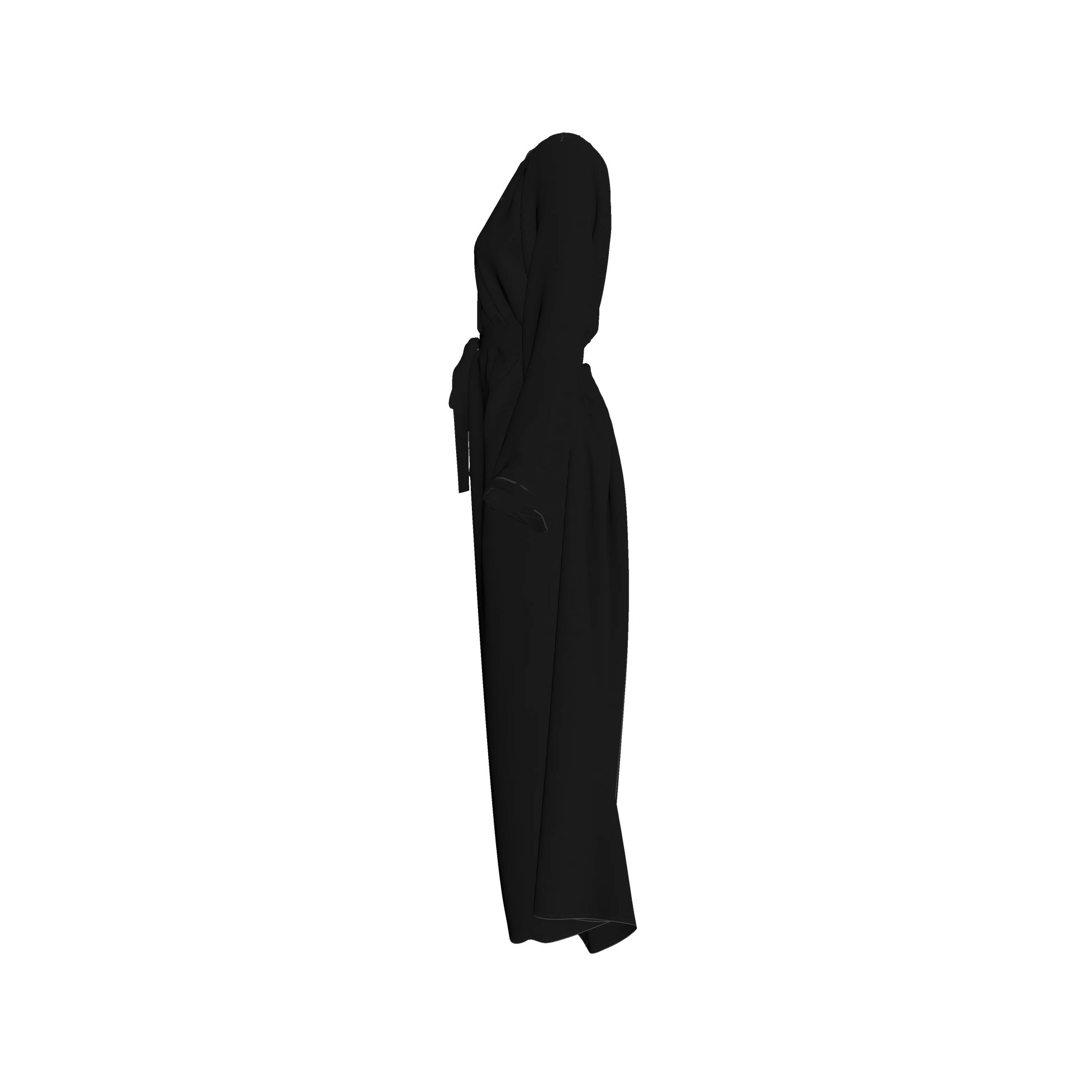 L'EGNA RISING Abaya Dress (BLACK)