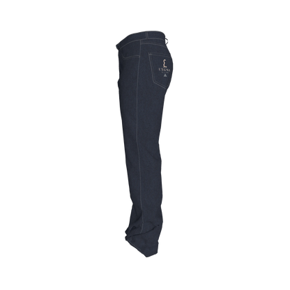 L'EGNA RISING (CLASSIC BLUE DENIM) FLARE JEANS