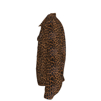 L'EGNA RISING Wild Style Jean Jacket (LEOPARD)