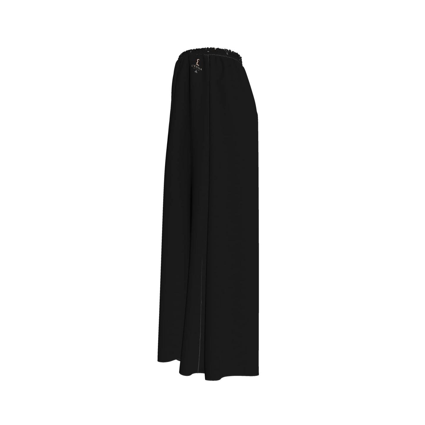 L'EGNA RISING (BLK) Satin Palazzo Pant