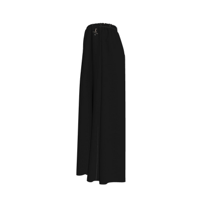 L'EGNA RISING (BLK) Satin Palazzo Pant