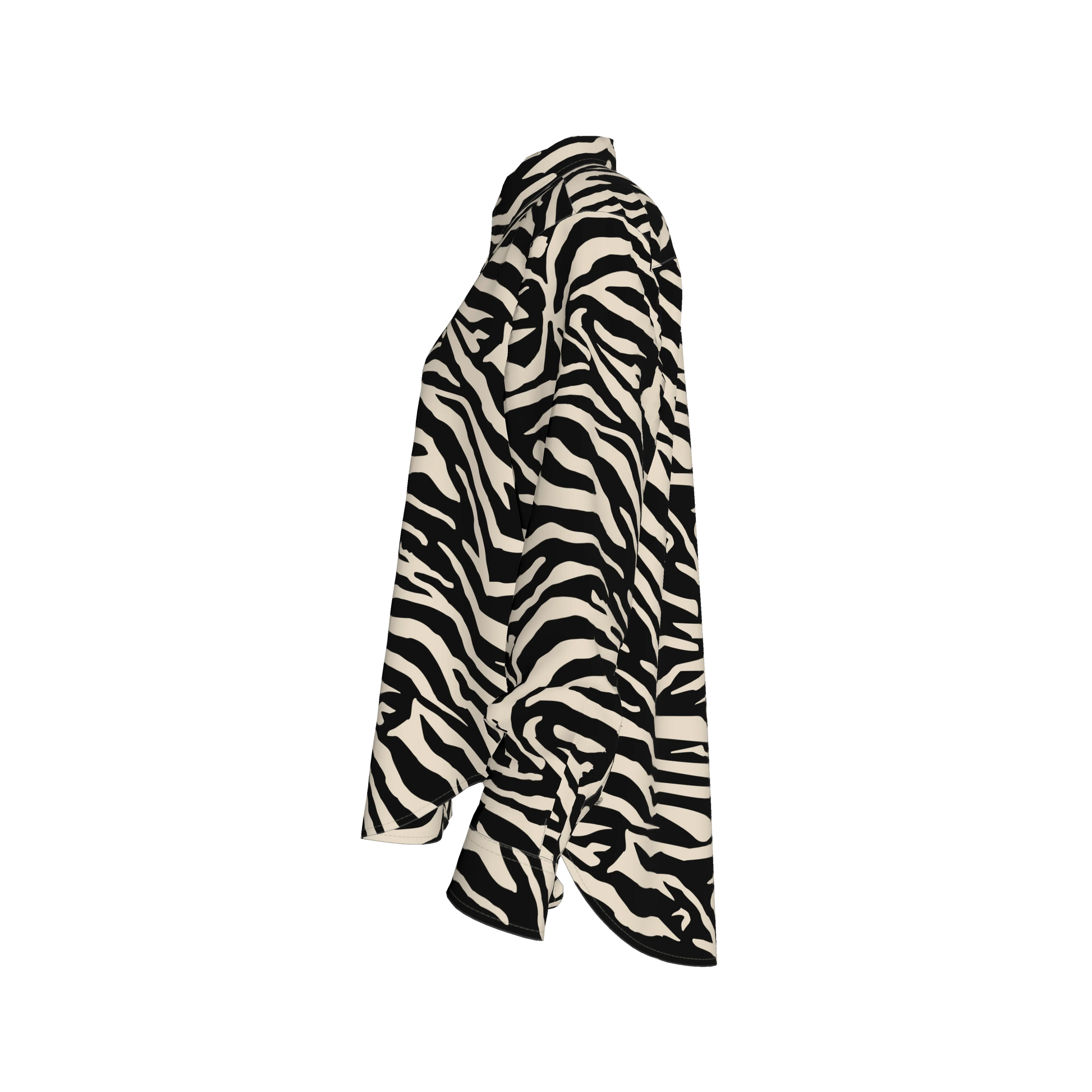 L'EGNA RISING SAFARI POISE Oversized Button-Up