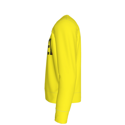Sweatshirt Yellow - Tailored Crewneck Sweatshirt