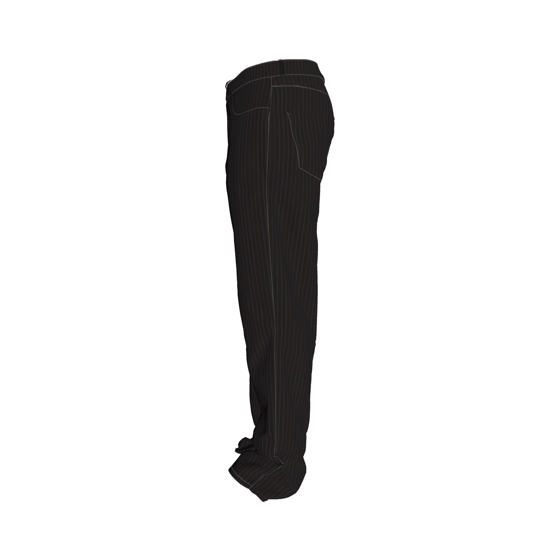 Brown on Black Pinstriped Premium Men’s Pant’s