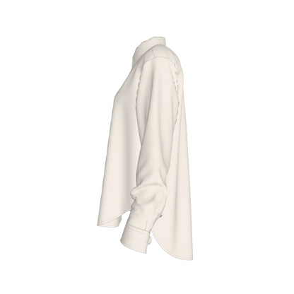 L'EGNA RISING MANNA Oversized Button-Up