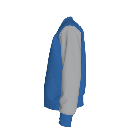 L'EGNA VARSITY JACKET - (BLUE)
