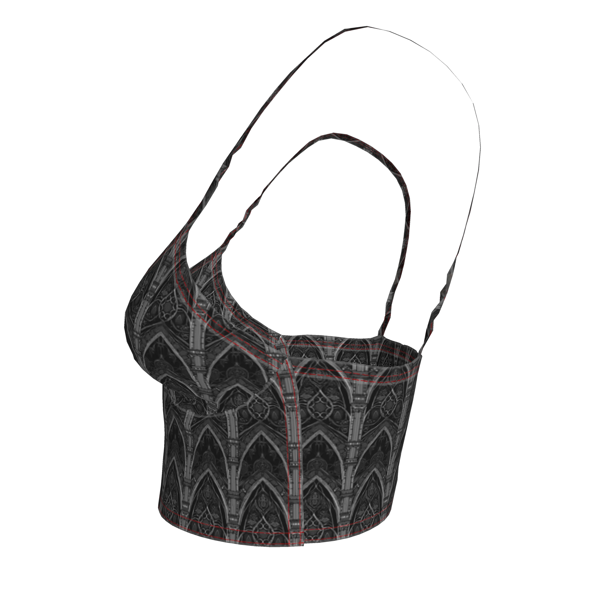 Cathedral Bralette in Bamboo Cotton Jersey