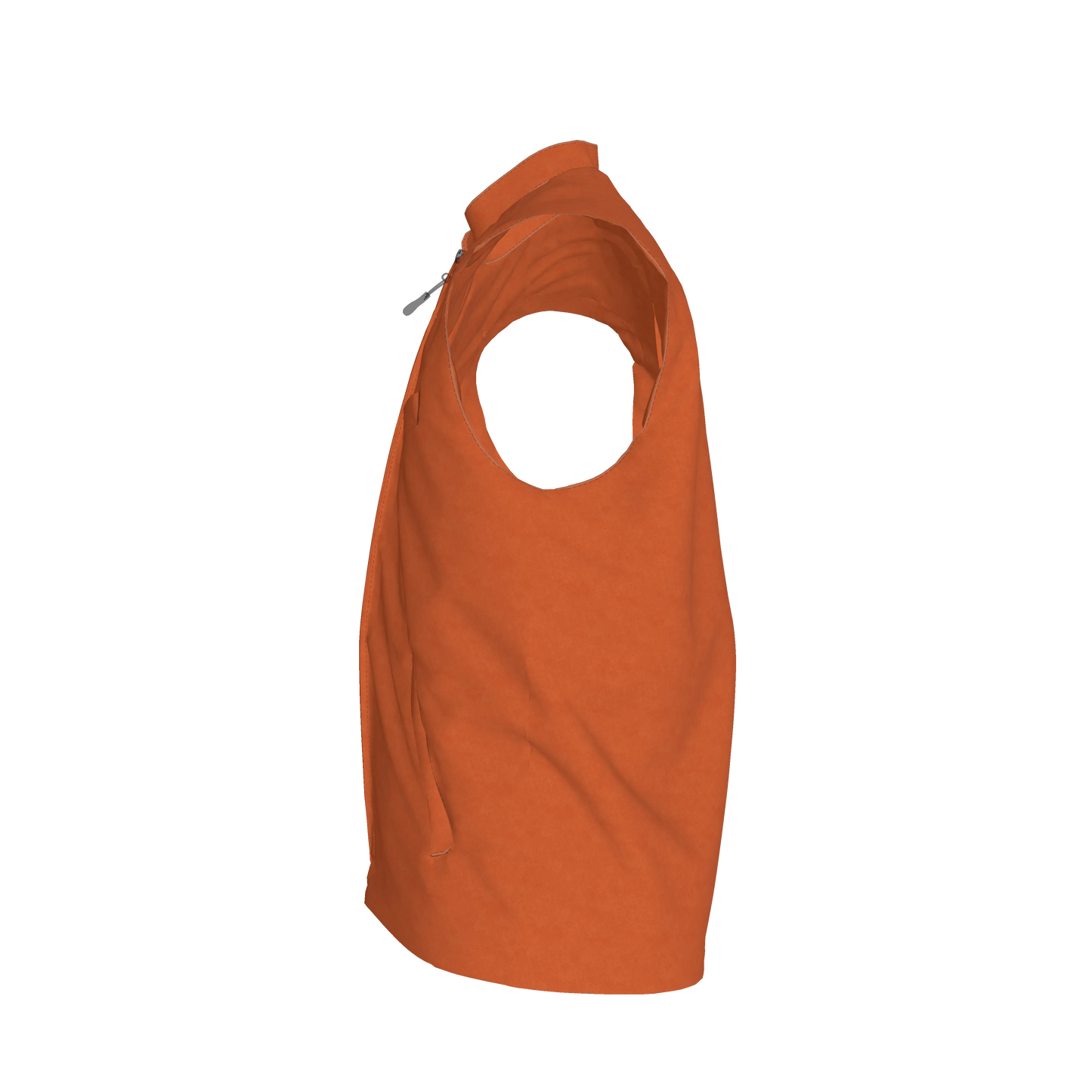 L'EGNA RISING (TERRA) VEST - Gilet in Heavy Stretch Cotton Twill