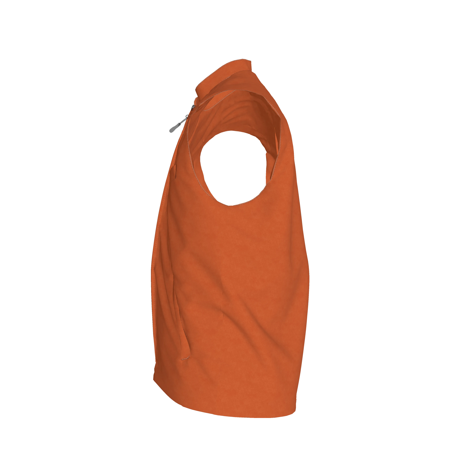 L'EGNA RISING (TERRA) VEST - Gilet in Heavy Stretch Cotton Twill