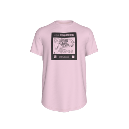 French Quarter Fest 2025 Fitted T-Shirt