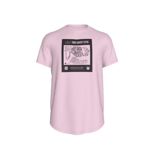 French Quarter Fest 2025 Fitted T-Shirt