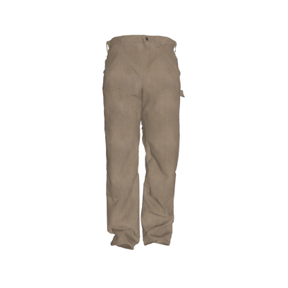 L'EGNA RISING BOXY (KHAKI) CARPENTER DENIM