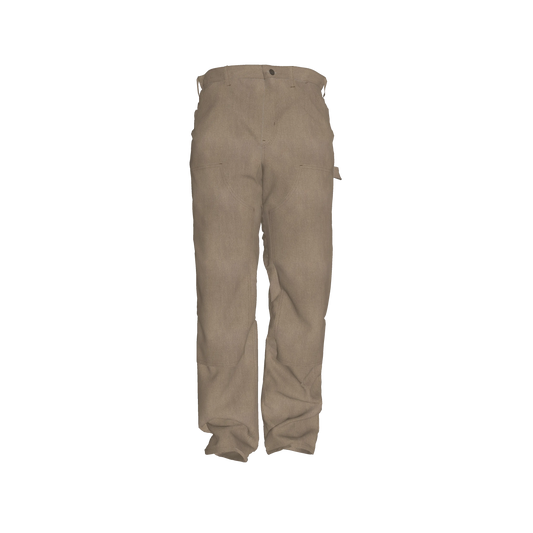 L'EGNA RISING BOXY (KHAKI) CARPENTER DENIM