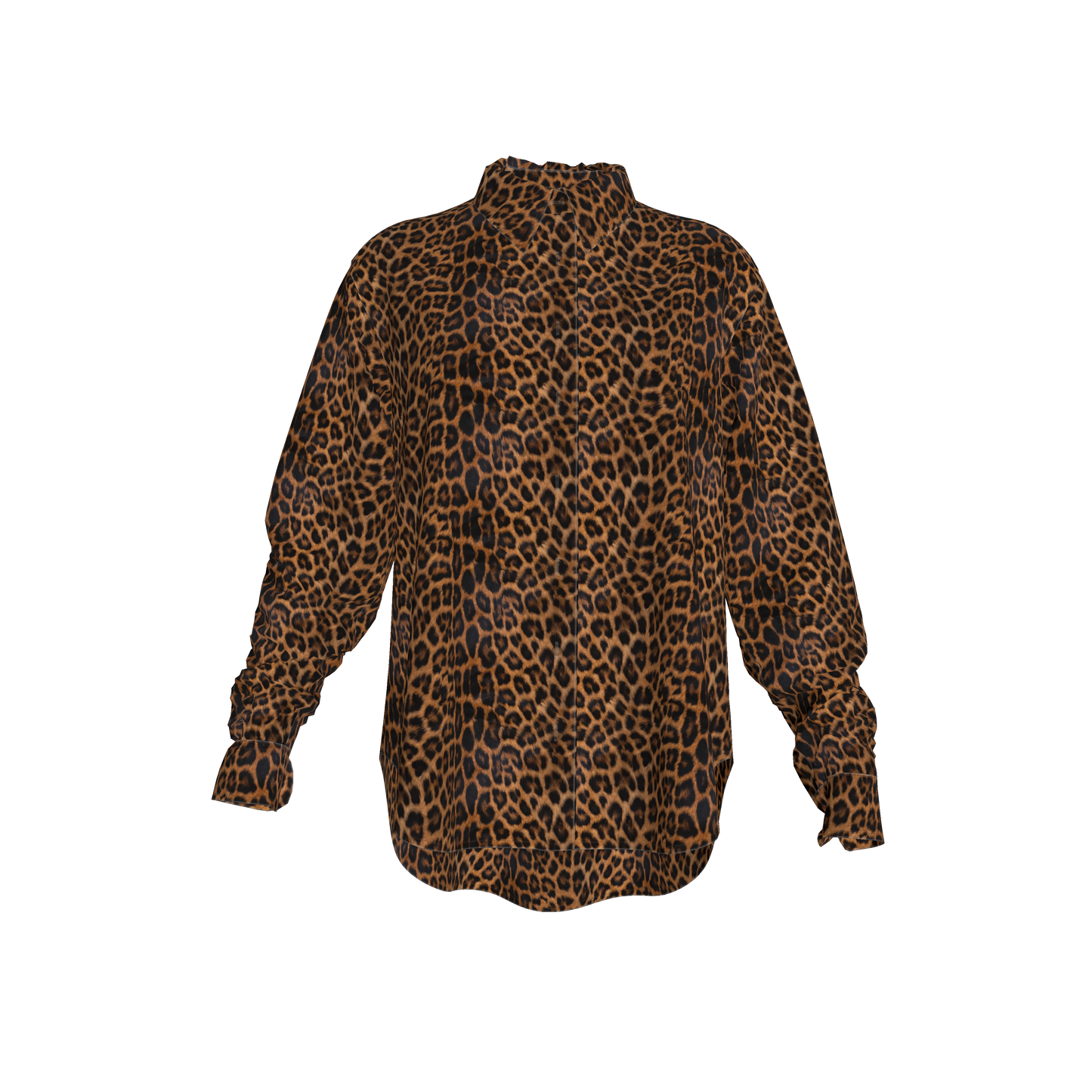 L'EGNA RISING MIDNIGHT COVENANT Oversized Button-Up