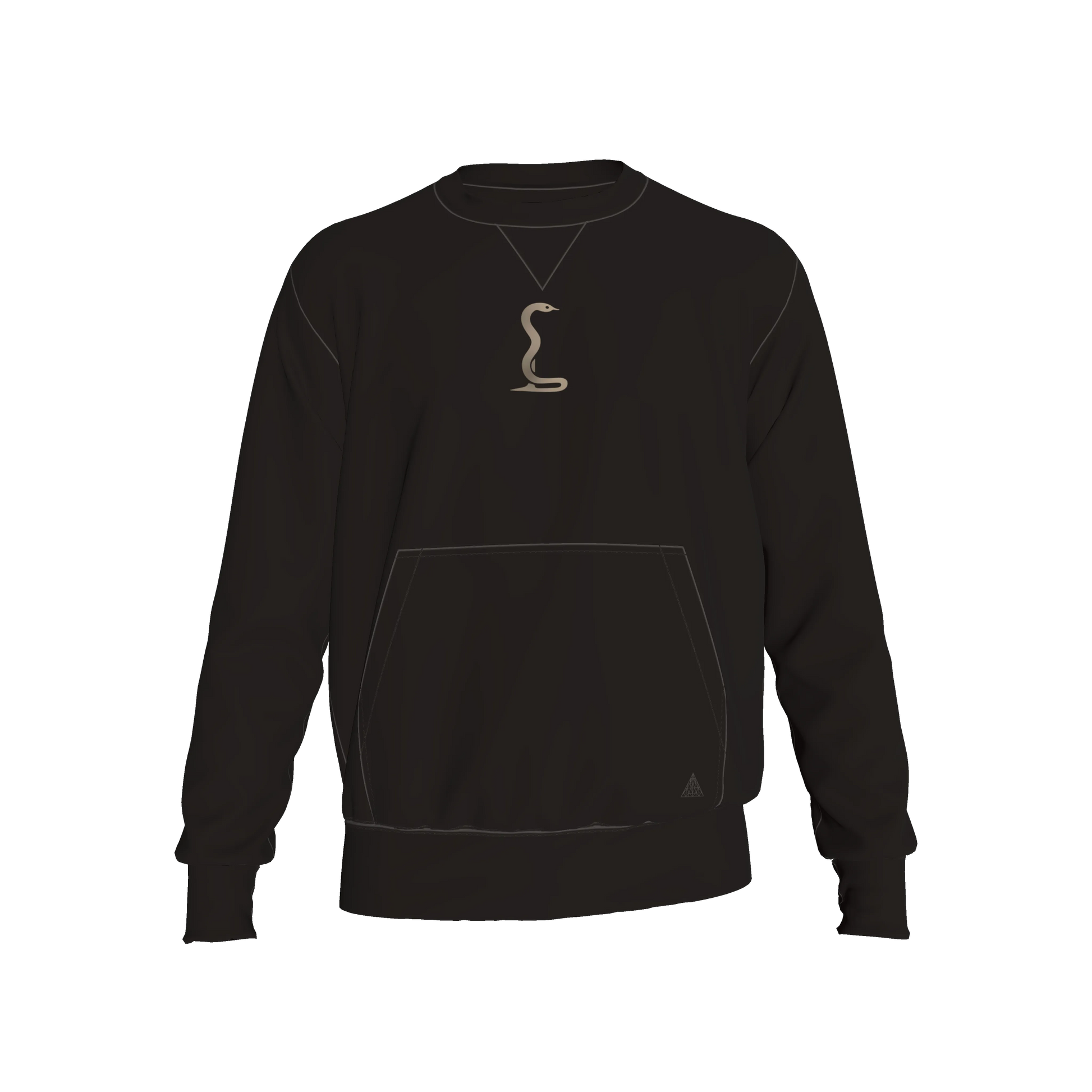 L'EGNA RISING 'Shadow Heir' Crewneck Sweater (CHARCOAL)