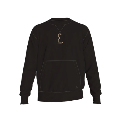 L'EGNA RISING 'Shadow Heir' Crewneck Sweater (CHARCOAL)