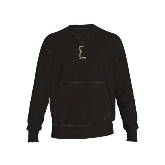 L'EGNA RISING 'Shadow Heir' Crewneck Sweater (CHARCOAL)