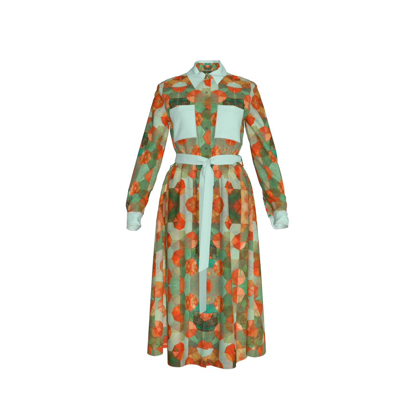 Lotus Born Shirt Dress