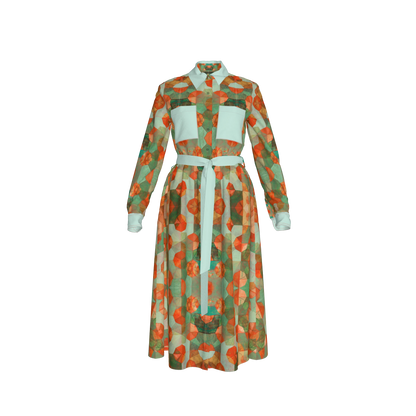 Lotus Born Shirt Dress