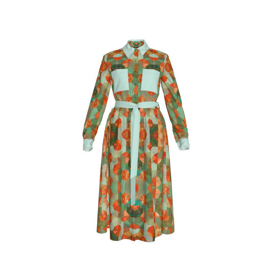 Lotus Born Shirt Dress