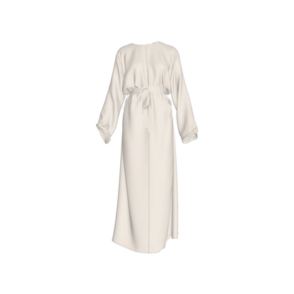 L'EGNA RISING Abaya Dress (CREAM)