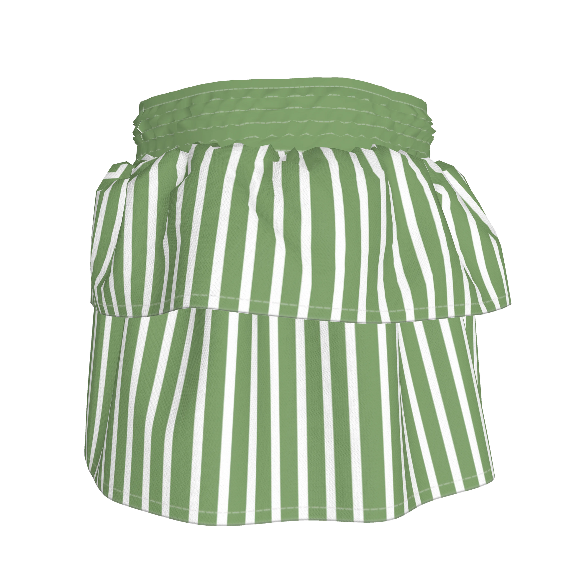 Smocked Ruffle Skirt 