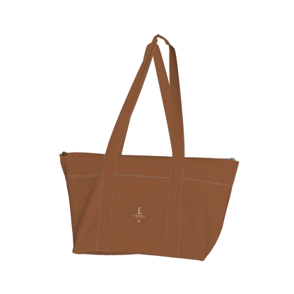 L'EGNA RISING COGNAC LEGACY TOTE
