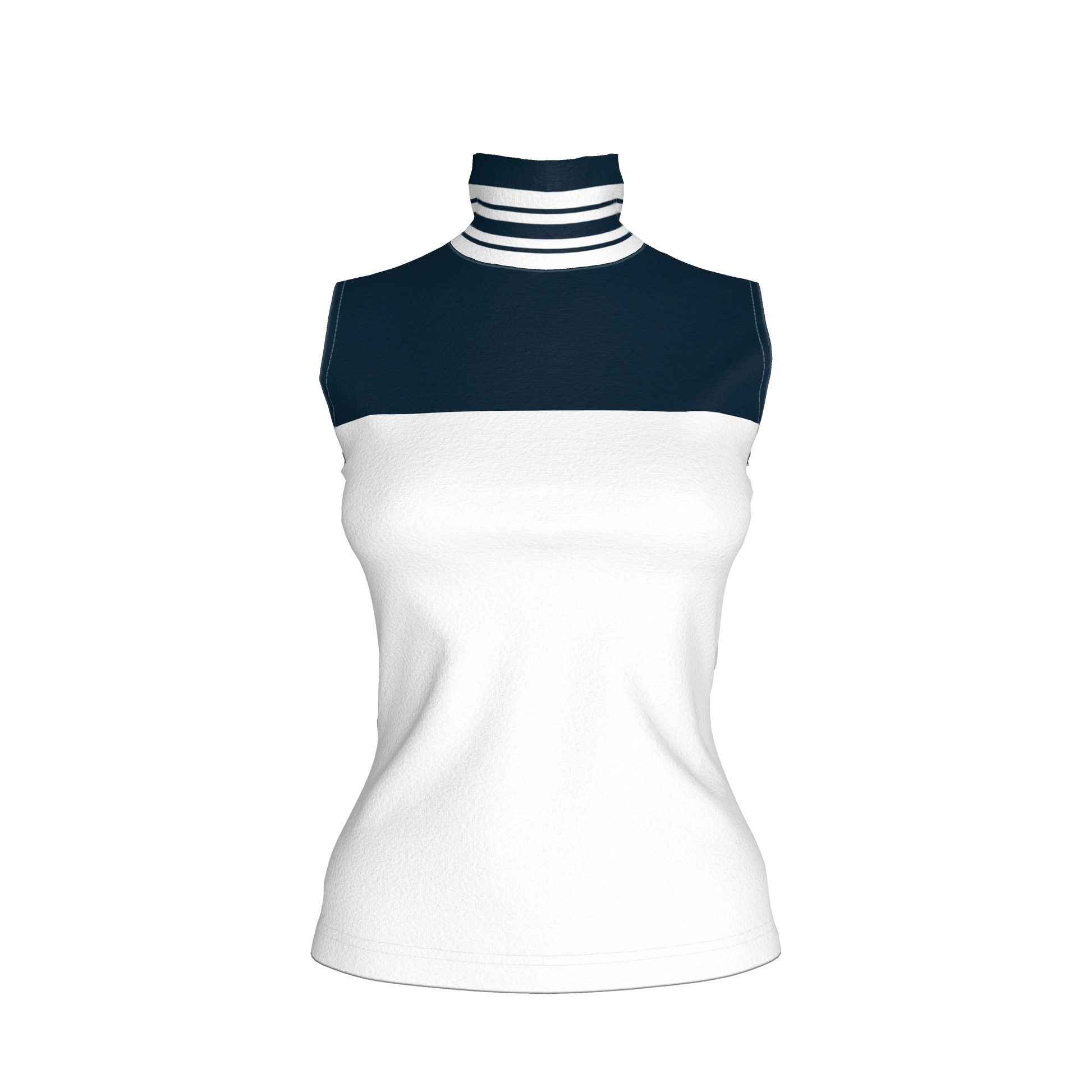 Sleeveless Turtleneck 