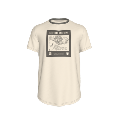 French Quarter Fest 2025 Fitted T-Shirt