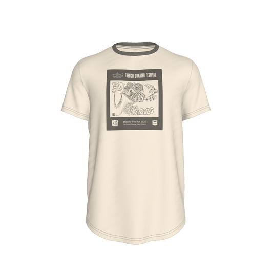 French Quarter Fest 2025 Fitted T-Shirt