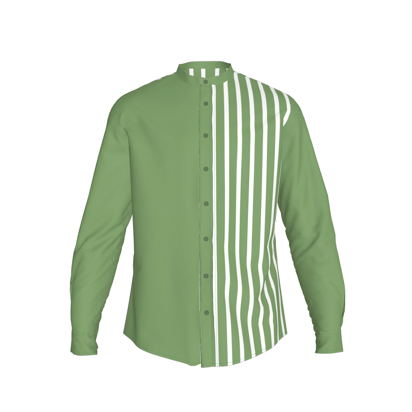 Basic Shirt Band Collar