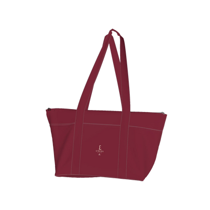 L'EGNA Rising MERLOT RESERVE Tote — Seven Pocket Tote Bag