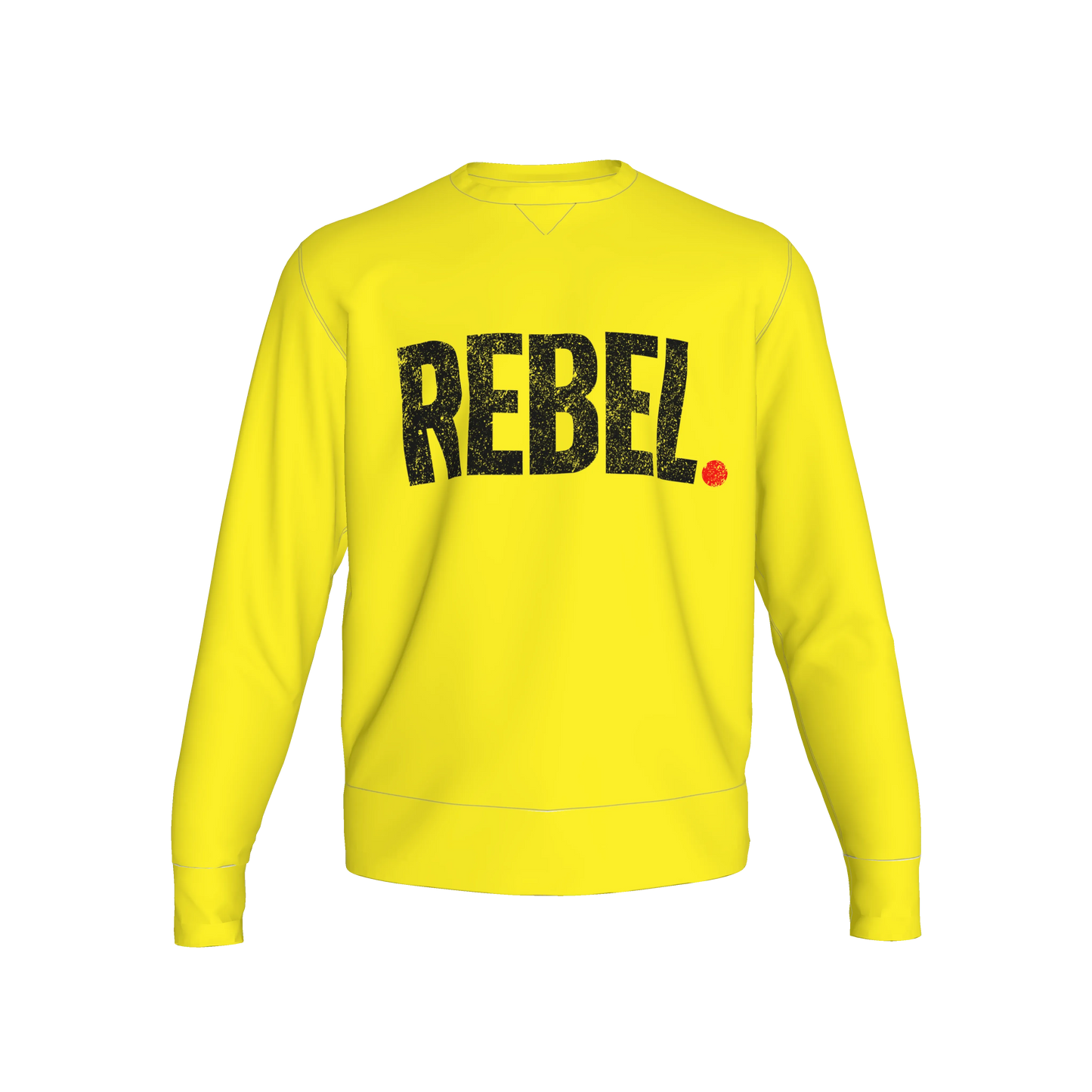 Sweatshirt Yellow - Tailored Crewneck Sweatshirt
