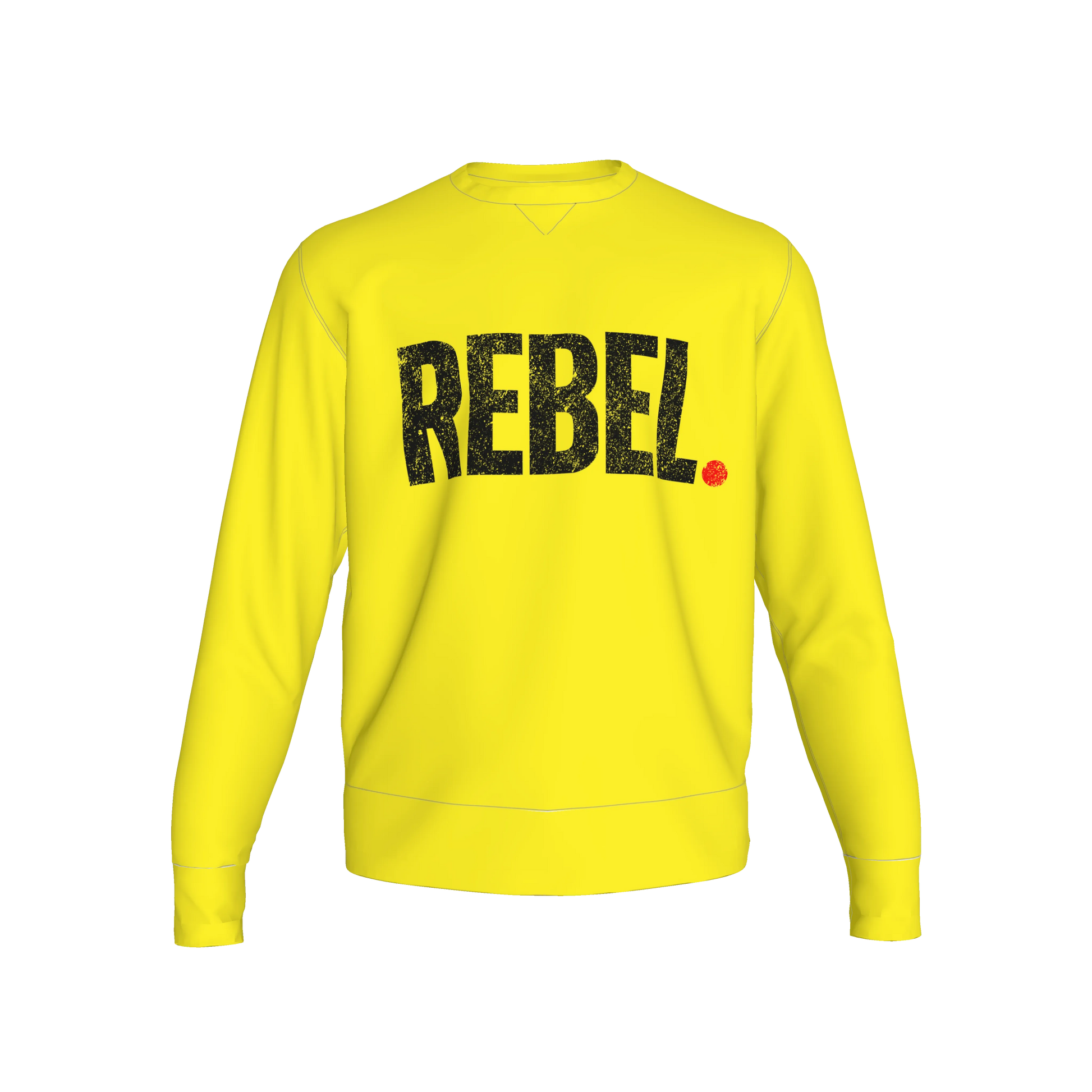 Sweatshirt Yellow - Tailored Crewneck Sweatshirt