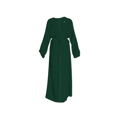 L'EGNA RISING Abaya Dress (Dark Green)