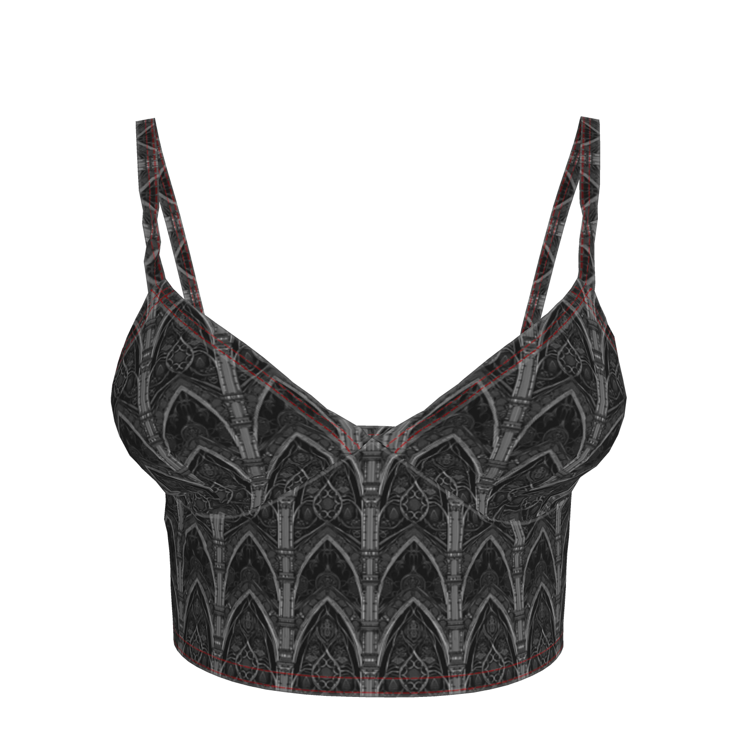 Cathedral Bralette in Bamboo Cotton Jersey